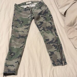 Camo jeans